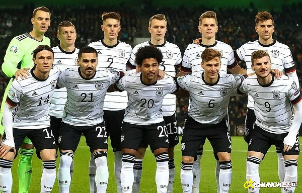 Đức - đội tuyển đã có 3 lần vô địch Euro vào các năm 1972, 1980, 1996