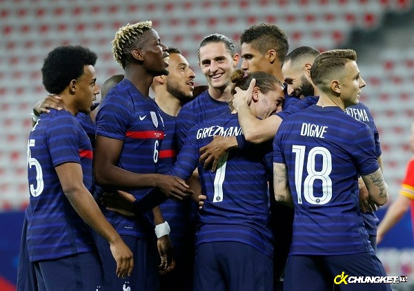 Đội tuyển Pháp cũng đã có 2 lần vô địch Euro vào các năm 1984 và 2000