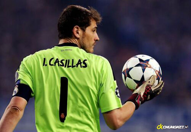 Thủ môn Casillas xuất sắc của Real Madrid