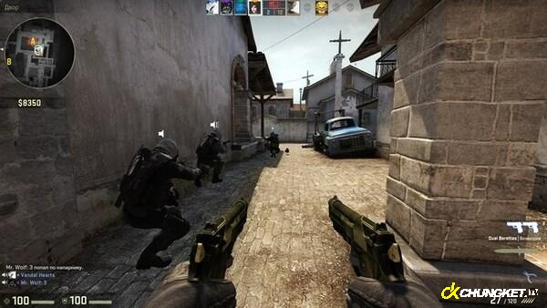 Counter-Strike: Global Offensive (CS: GO) là một trò chơi FPS bắn súng góc nhìn thứ nhất