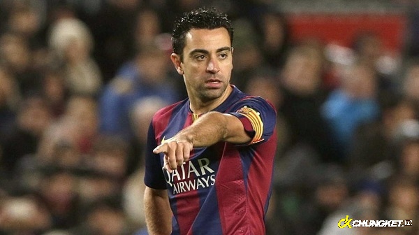 Xavi Hernandez trong màu áo Barcelona là cầu thủ ra sân nhiều thứ 2