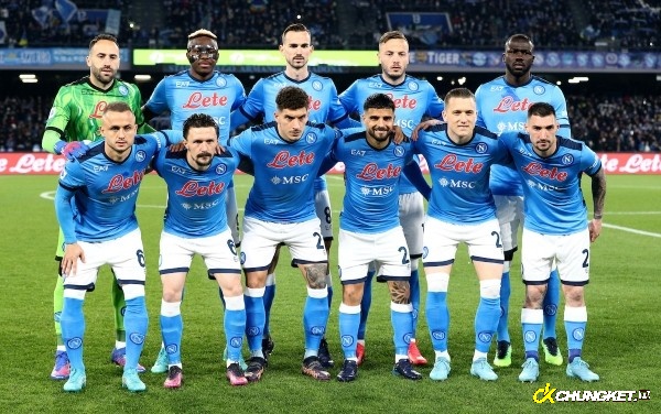 Napoli - đội bóng đứng đầu BXH Serie A