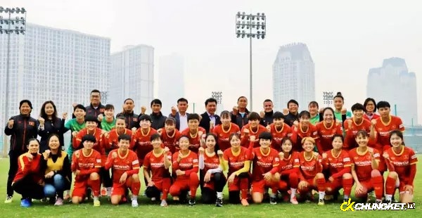 Đội hình của đội tuyển nữ Việt Nam hiện tại