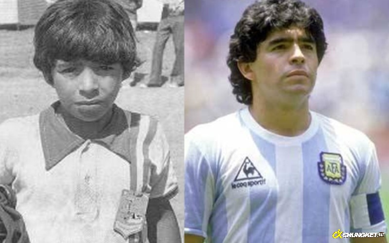 Cầu thủ Maradona lớn lên ở khu ổ chuột một vùng ngoại ô 