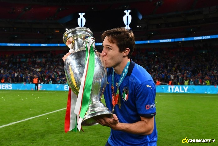 Nỗ lực của Federico Chiesa đã giúp anh lọt vào top cầu thủ xuất sắc nhất Euro 2020