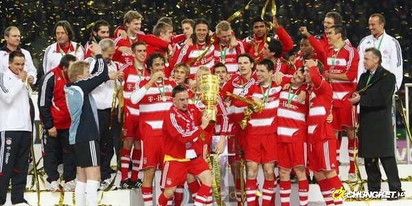 Bayern giành chiến thắng 2-1 trong chung kết DFB-Pokal 2008