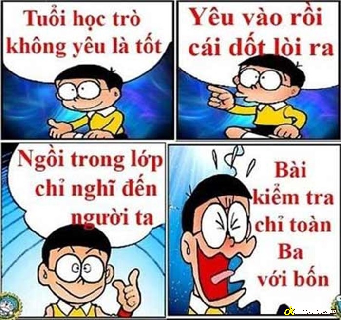 Ảnh chế Nobita siêu hài