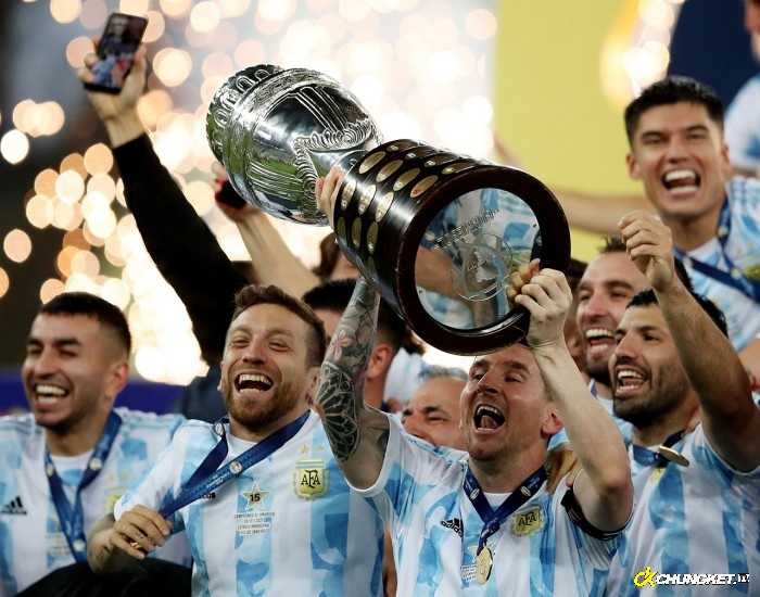 Argentina đã trở thành nhà vô địch Copa America 2021